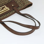 FENDI Zucchino Canvas Tote Bag Beigehk887