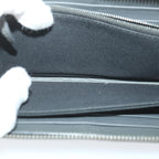 FENDI Long Wallet Leather Grayhk904