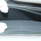 FENDI Long Wallet Leather Grayhk904
