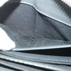 FENDI Long Wallet Leather Grayhk904