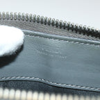 FENDI Long Wallet Leather Grayhk904