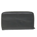 FENDI Long Wallet Leather Grayhk904