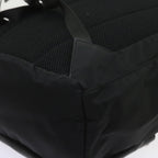 FENDI Backpack Nylon Leather Blackhk906