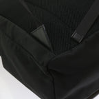 FENDI Backpack Nylon Leather Blackhk906
