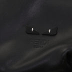 FENDI Backpack Nylon Leather Blackhk906