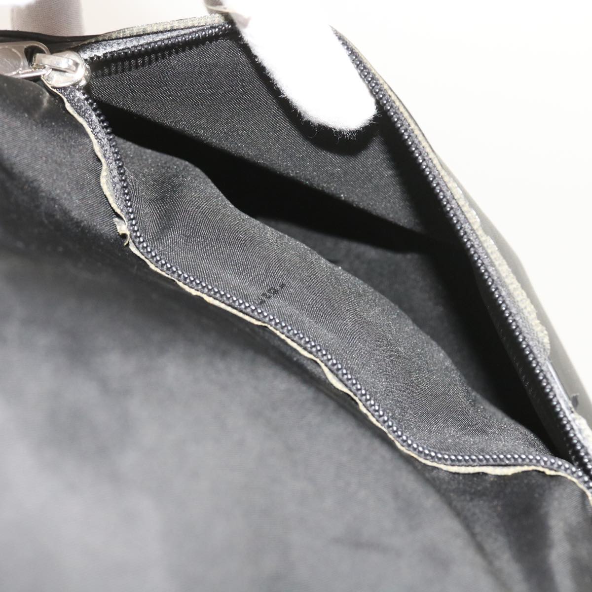 FENDI Backpack Nylon Leather Blackhk906