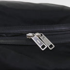 FENDI Backpack Nylon Leather Blackhk906