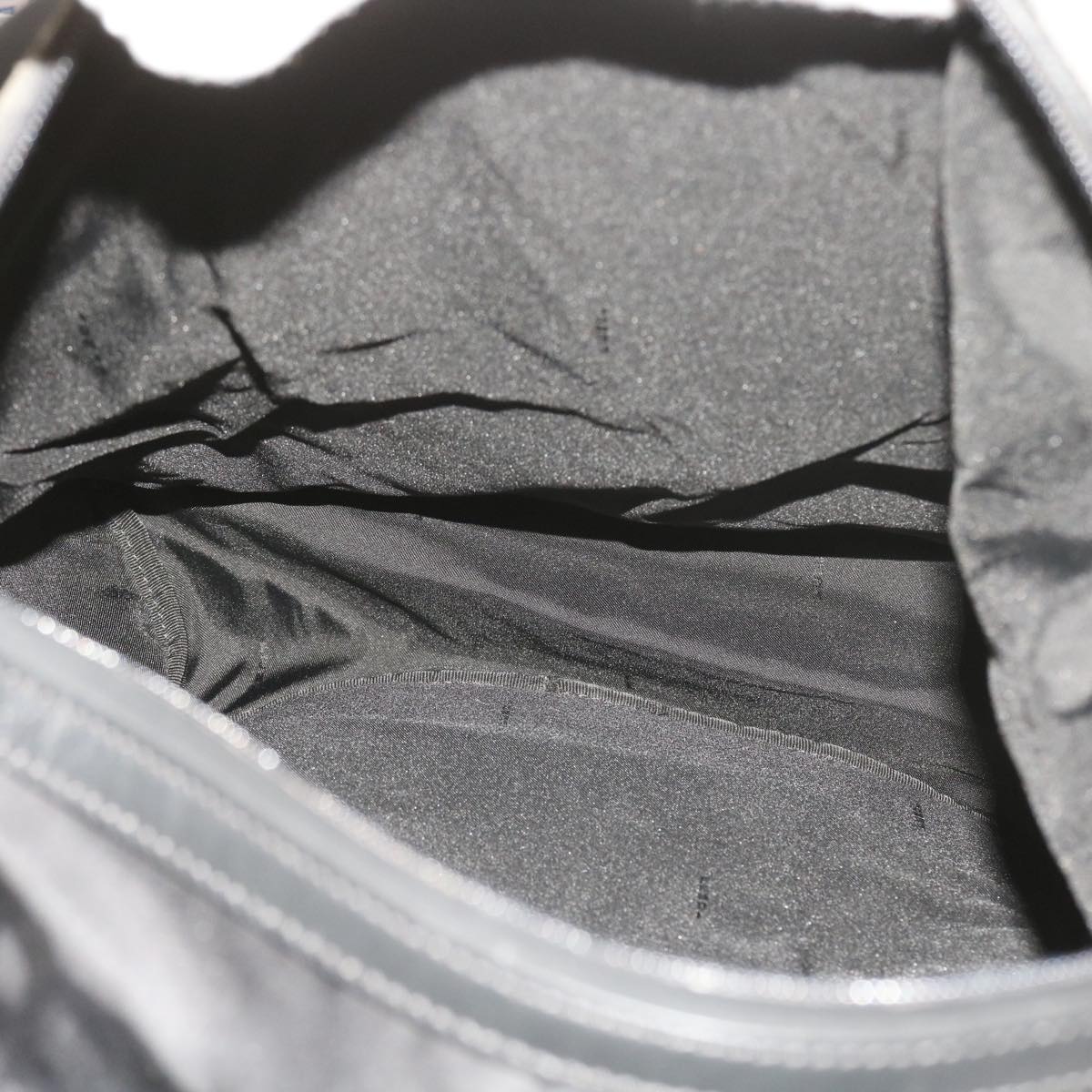 FENDI Backpack Nylon Leather Blackhk906