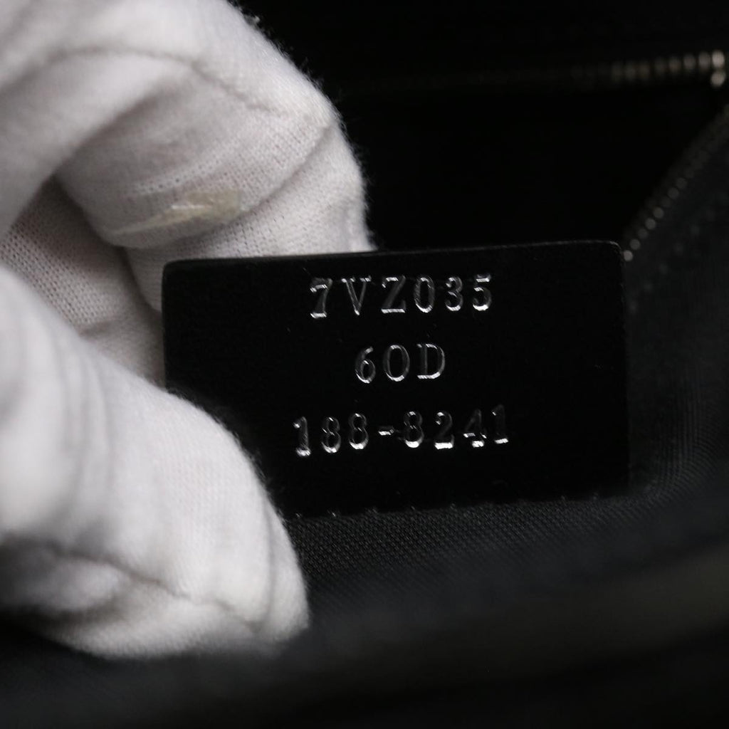 FENDI Backpack Nylon Leather Blackhk906