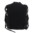FENDI Backpack Nylon Leather Blackhk906