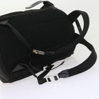 FENDI Backpack Nylon Leather Blackhk906