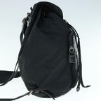 PRADA Backpack Nylon Black  hk923