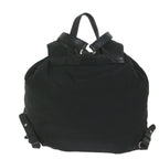 PRADA Backpack Nylon Black  hk925