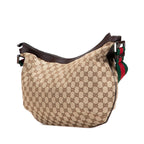 Gucci GG Canvas Sheline Line Canvas Shoulder Bag