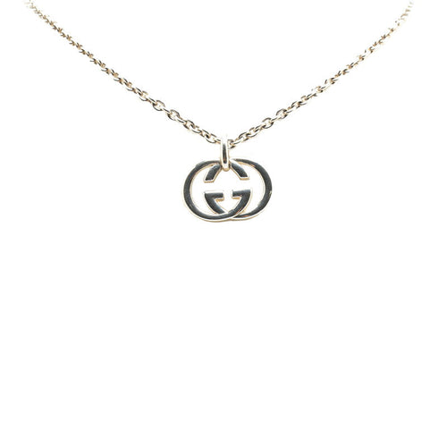 Gucci Interlocking G Silver Necklace