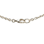 Gucci Interlocking G Silver Necklace