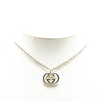 Gucci Interlocking G Silver Necklace