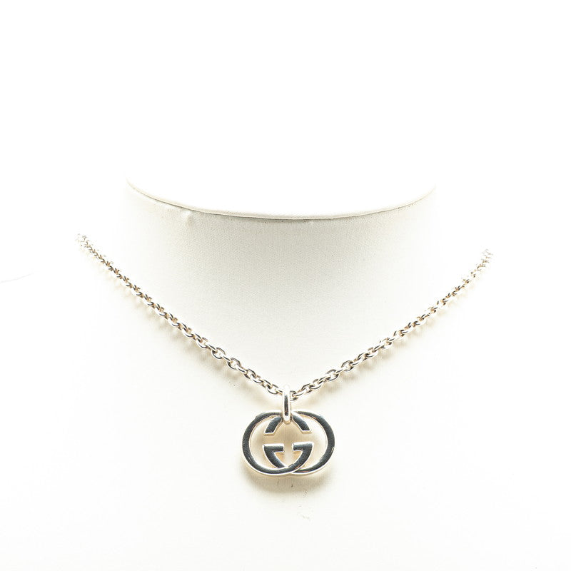 Gucci Interlocking G Silver Necklace