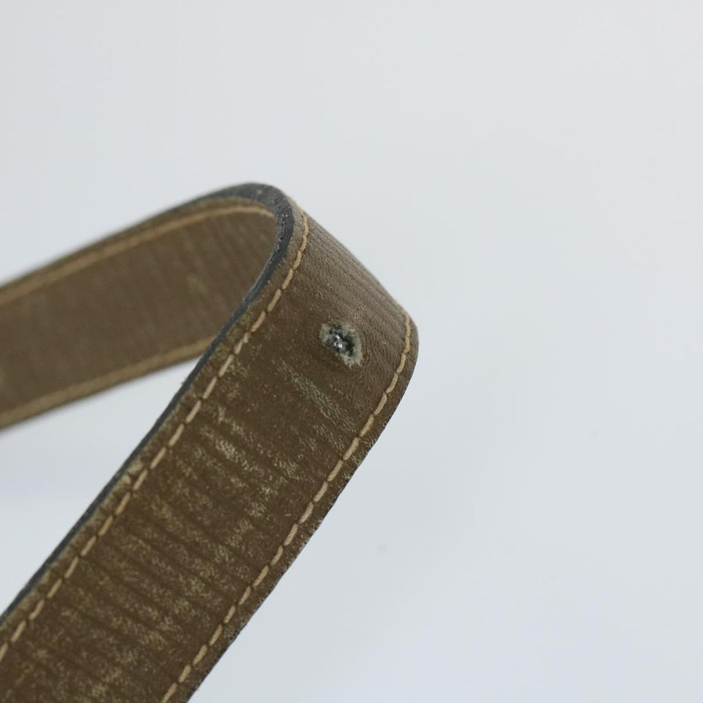 FENDI Zucchino Canvas Shoulder Bag Coated Canvas Brownim452