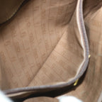 FENDI Zucchino Canvas Shoulder Bag Coated Canvas Brownim452