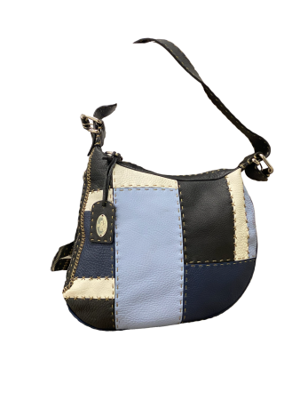 Fendi Bicolor Hobo Shoulder Bag
