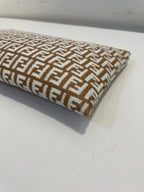 Fendi Brown FF Flat Pouch