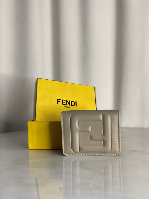 Fendi Cafe Fold Small Wallet