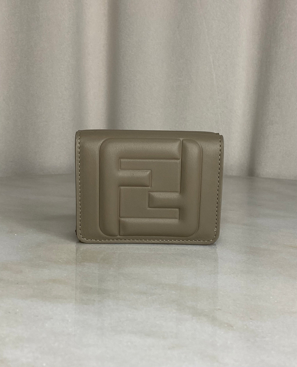 Fendi Cafe Fold Small Wallet