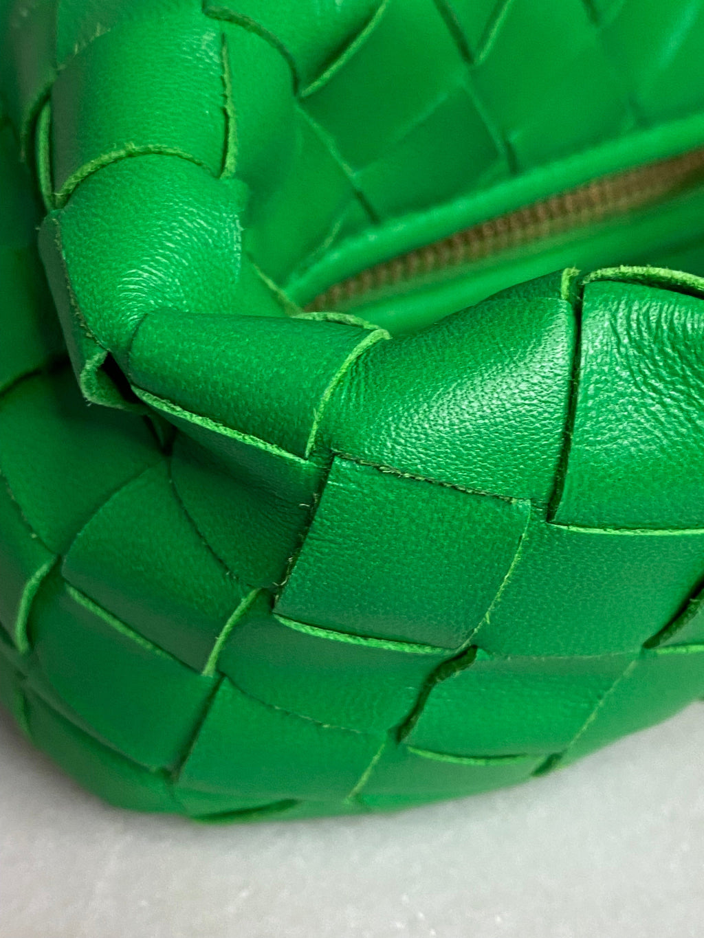 Bottega Veneta Green Jodie Mini Bag