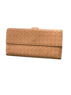 Bottega Veneta Nude Long Wallet