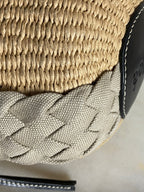 Chloe Bicolor Woody Basket Small Bag