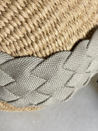 Chloe Bicolor Woody Basket Small Bag