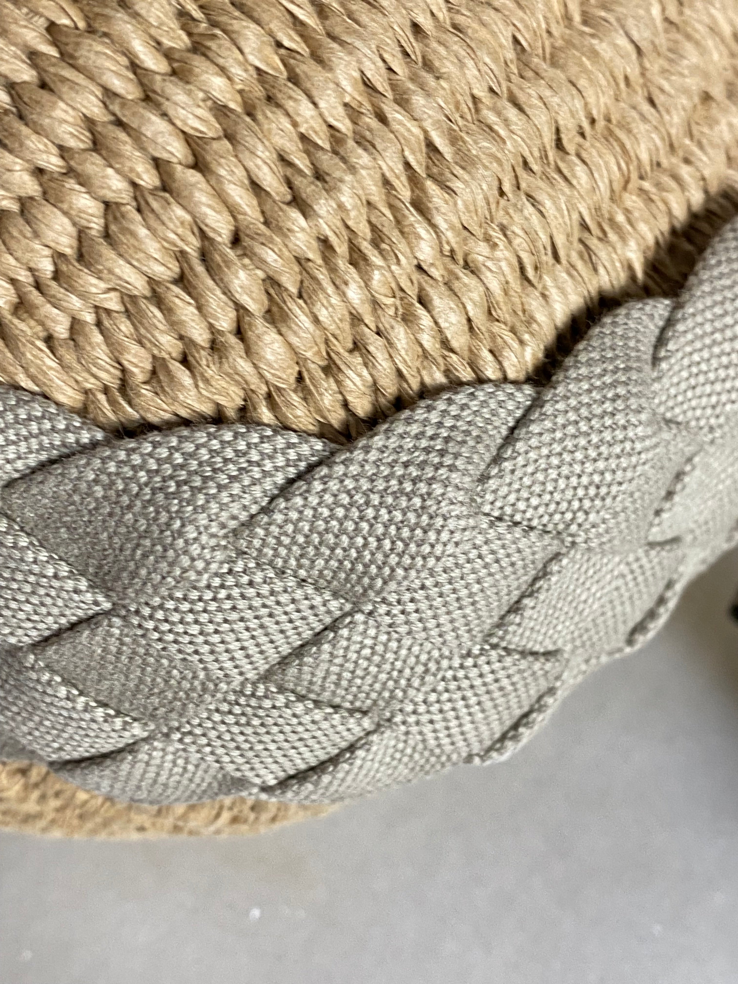 Chloe Bicolor Woody Basket Small Bag