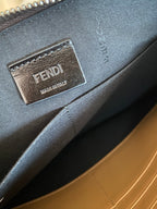 Fendi Tricolor Diagonal Flat FF Pouch