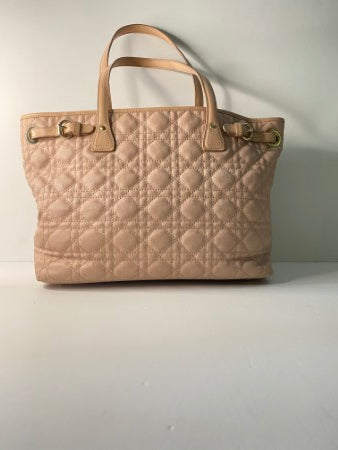 Christian Dior Pink Cannage Panarea Tote Bag