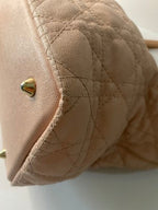 Christian Dior Pink Cannage Panarea Tote Bag