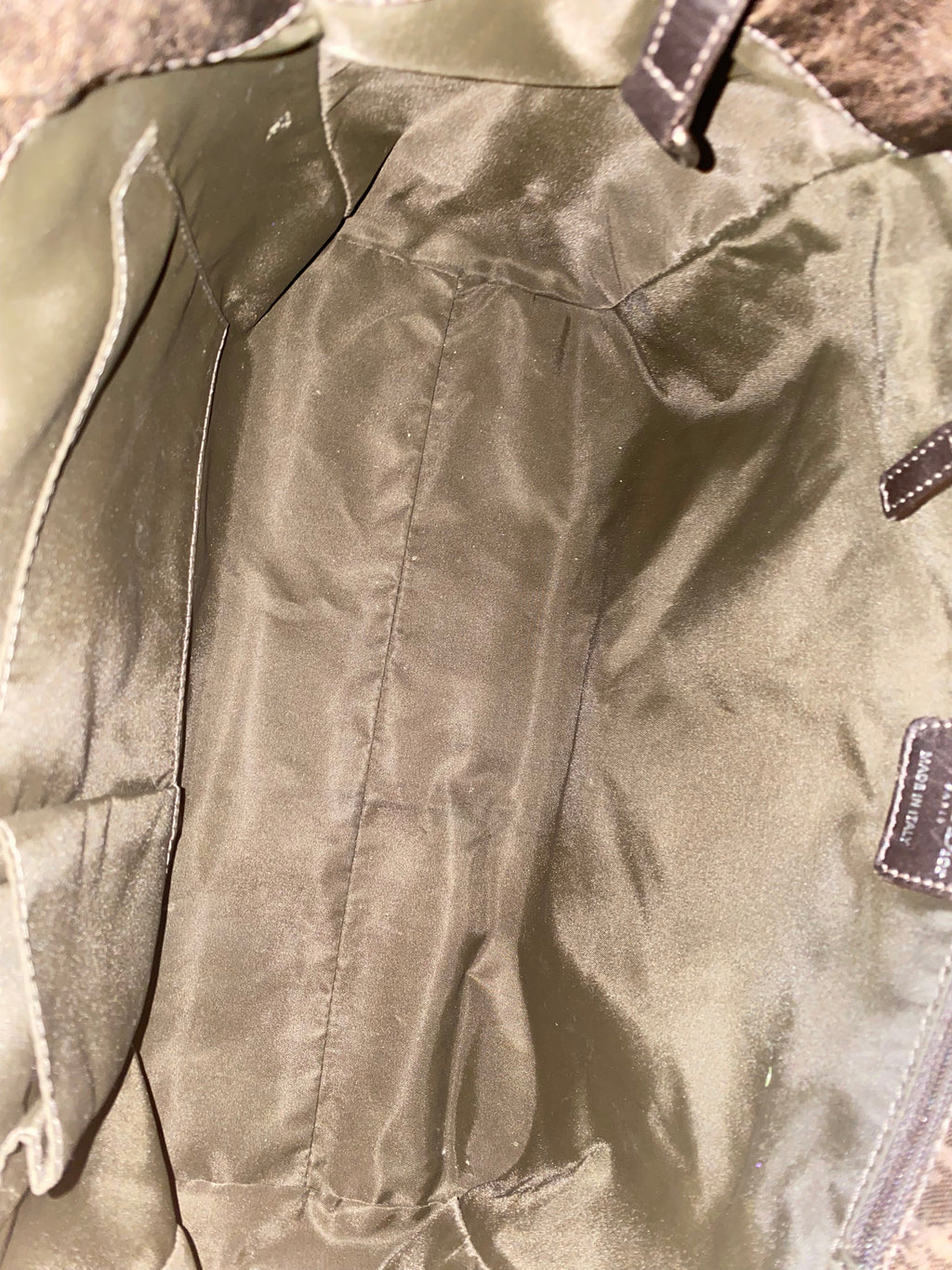 Christian Dior Brown Monogram Diorissimo Tote Bag