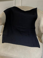 Fendi Black Rectangular Scarf