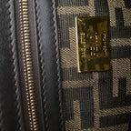 Fendi Bicolor Baguette FF Top Handle Bag W/ Strap