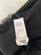 Christian Dior Black Scarf