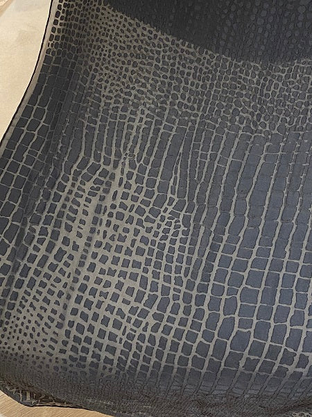 Christian Dior Black Rectangular Scarf