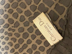 Christian Dior Black Rectangular Scarf