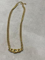 Christian Dior Gold Plated Necklace