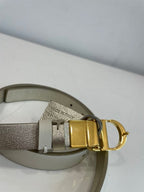 Christian Dior Bicolor Reversible Belt