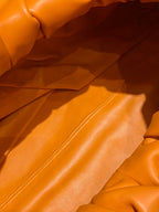 Bottega Veneta Orange Shoulder Pouch