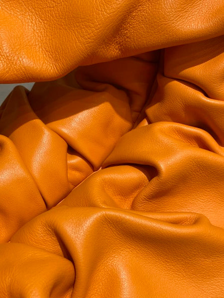 Bottega Veneta Orange Shoulder Pouch