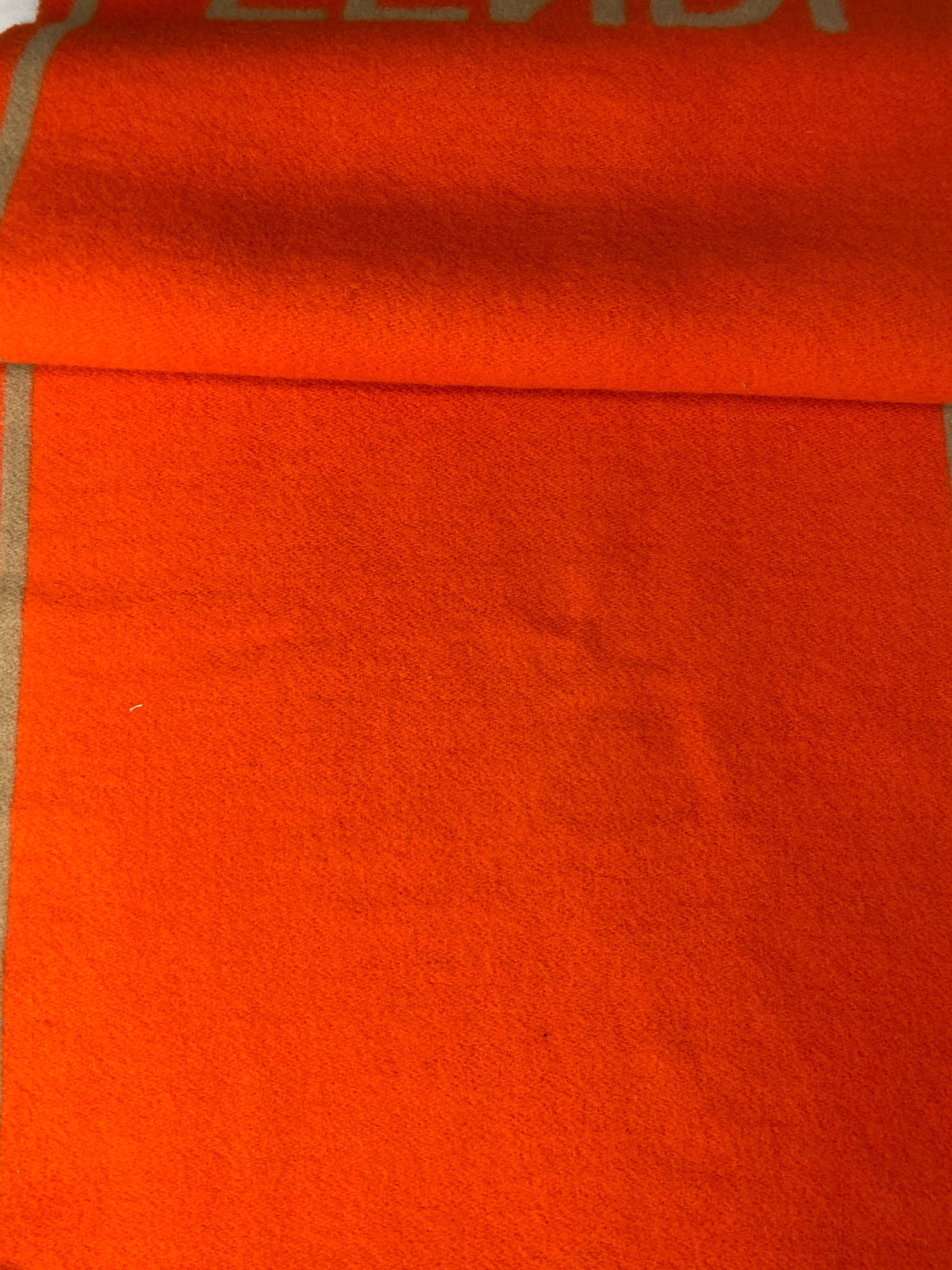 Fendi Bicolor FF Wool Scarf