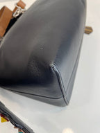 Fendi Black Python Handle By The Way Bag