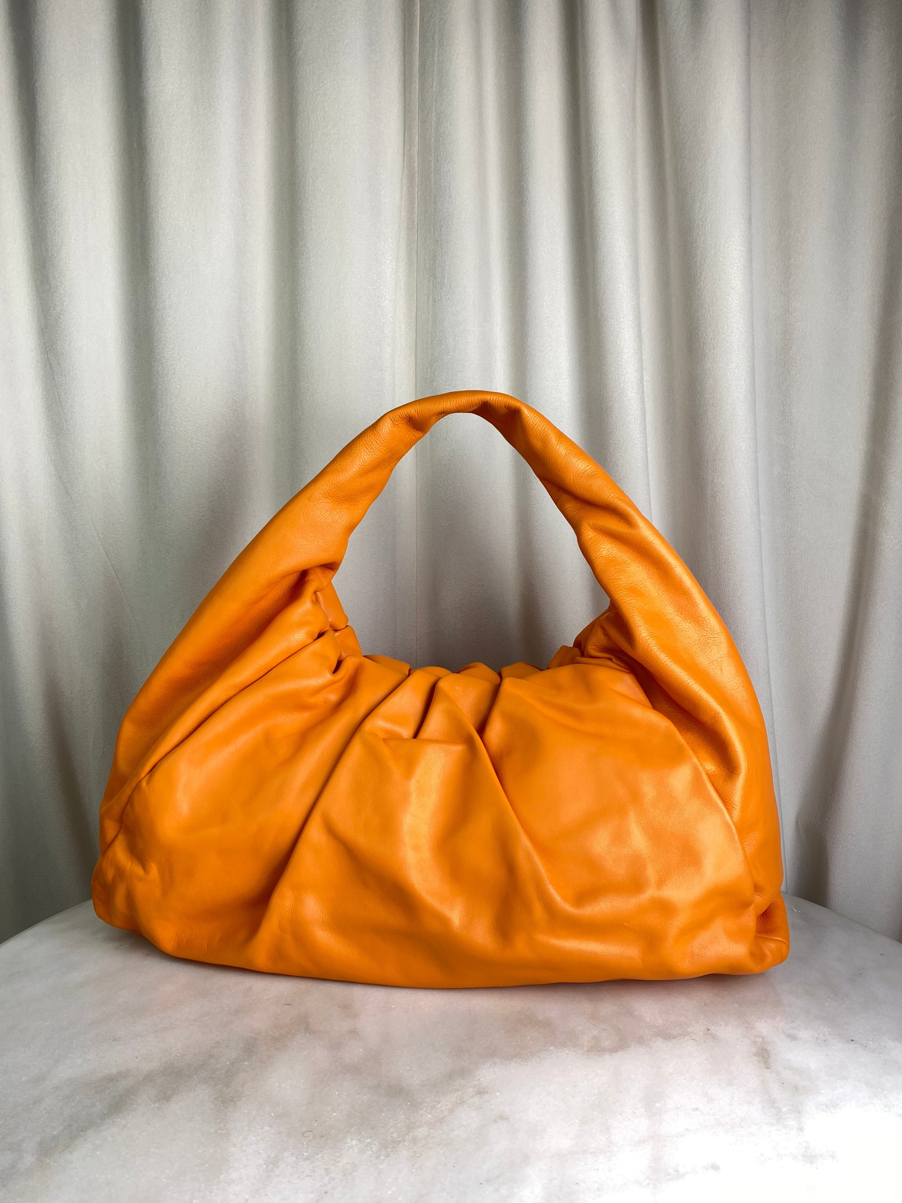 Bottega Veneta Orange Shoulder Pouch Bag