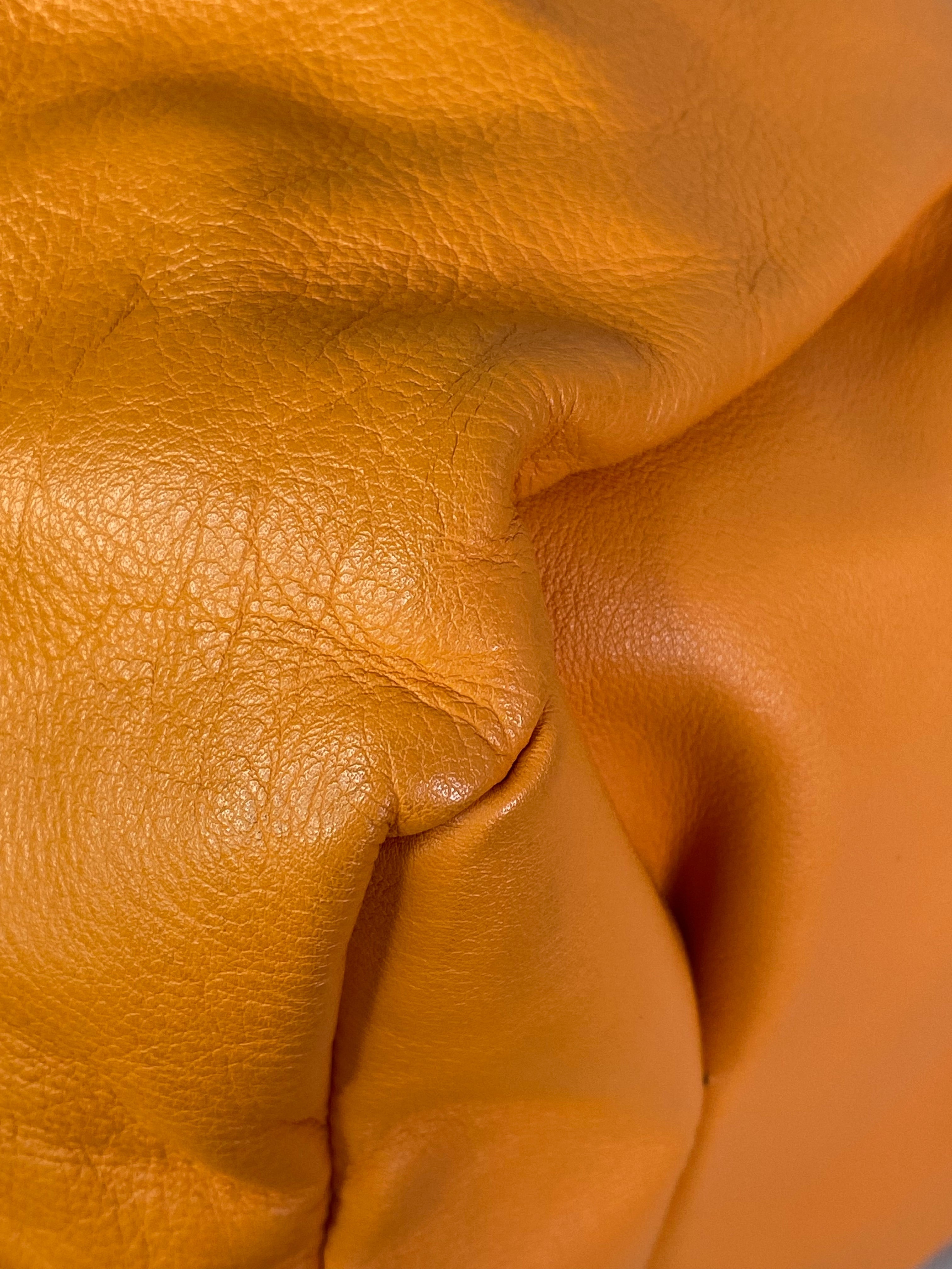 Bottega Veneta Orange Shoulder Pouch Bag